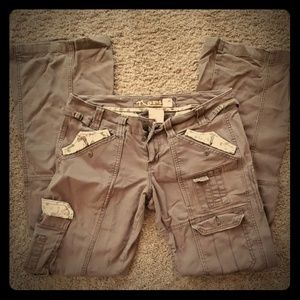 NWOT Flare Cargo Pants